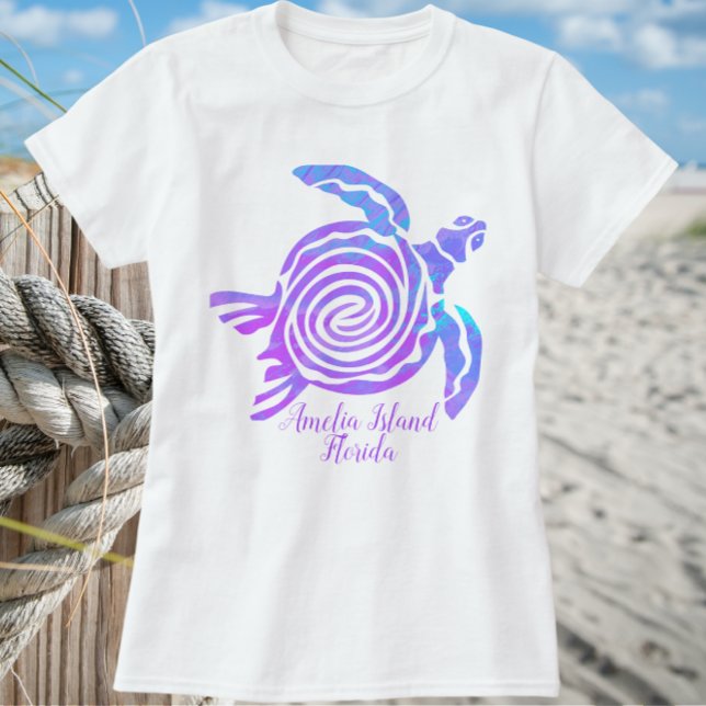Amelia Island Florida Sea Turtle T-Shirt (Creator Uploaded)