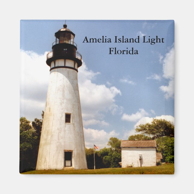 Amelia Island Light, Florida Magnet (Front)