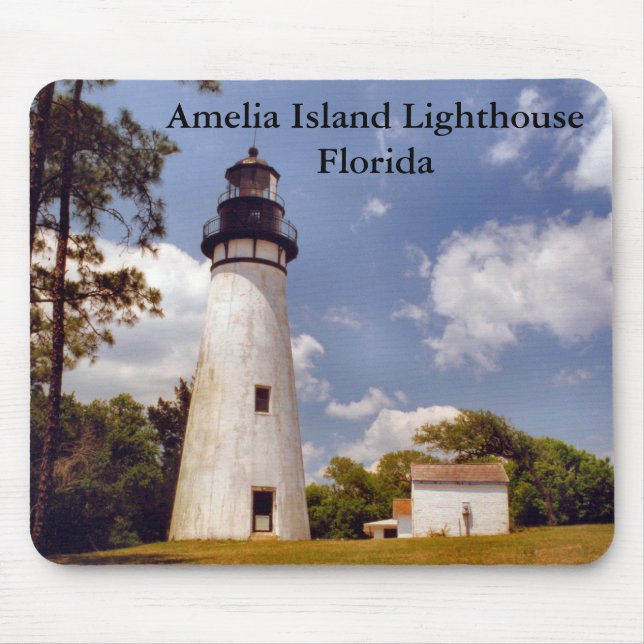 Amelia Island Lighthouse, Florida Mousepad (Front)