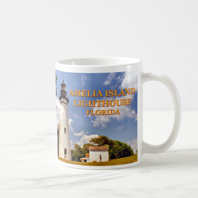 Amelia Island Lighthouse, Floride Mug (Droite)