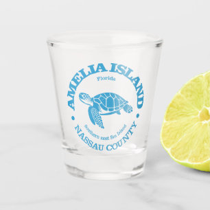 Amelia Island (sea turtle) Shot Glass