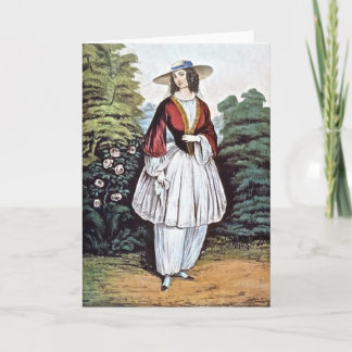 Amelia Jenks Bloomer Salutation et cartes de notes