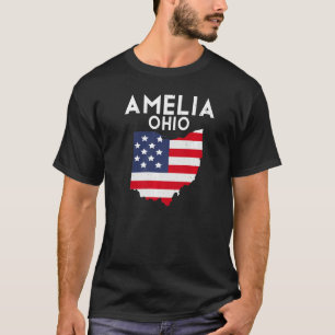 Amelia Ohio USA State America Travel Ohioan Premiu T-Shirt