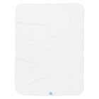 Amelia text flower graphic girls name baby blanket