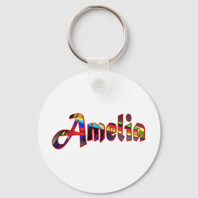 Amelia's key chain (Front)
