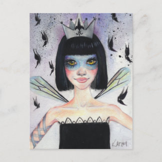 Amelie the faerie postcard