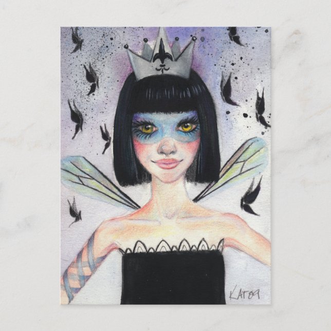 Amelie the faerie postcard (Front)