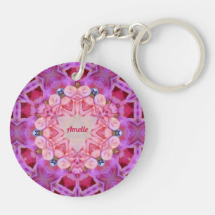 AMELIE ~ Vert Mauve rose Tons ~