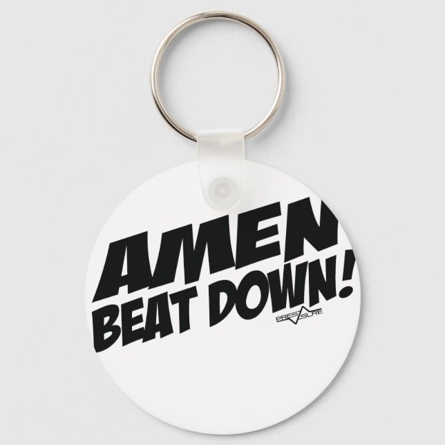 AMEN Beatdown Keychain (Front)