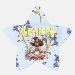"Amen" Star Sticker