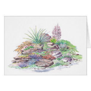 Aménagement alpin de jardin