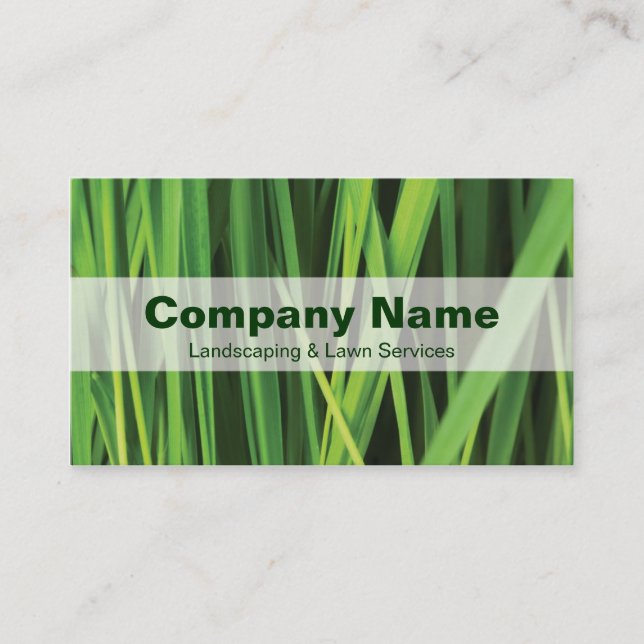 Aménagement et carte de visite de nature de (Devant)
