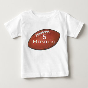 Amer Football 5 Month Baby Shirt for Baby Pictures