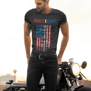 AMER.I.CAN Vintage America Flag T-Shirt