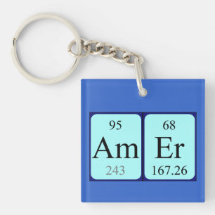 Amer periodic table name keyring