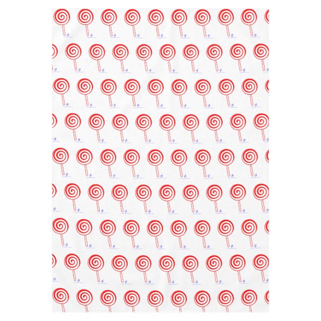 Ameri-Lollipops! I Patriotic Tablecloth (Front)