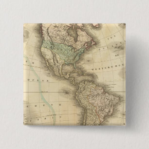 America 10 2 inch square button