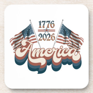 America 1776–2026, Patriotic, USA 250 Years Coaster