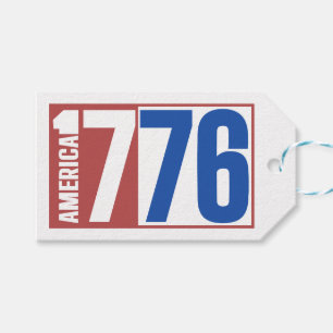AMERICA 1776 GIFT TAGS