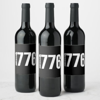 AMERICA 1776  WINE LABEL