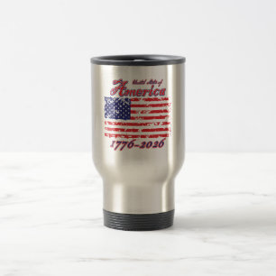 America 250 1776-2026 travel mug