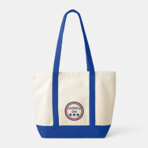 America 250 - 4th july circular red blue white