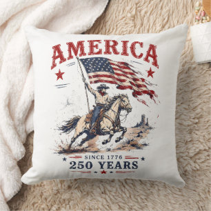 america 250, american 250th anniversary, 4th of ju throw pillow