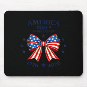 America 250 Anniversary 1776-2026 4th of July Mouse Pad