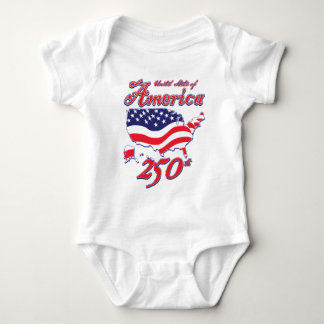America 250 baby bodysuit