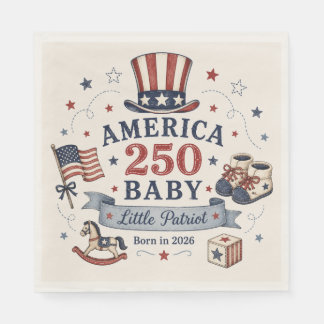 America 250 Baby / Little Patriot Napkin