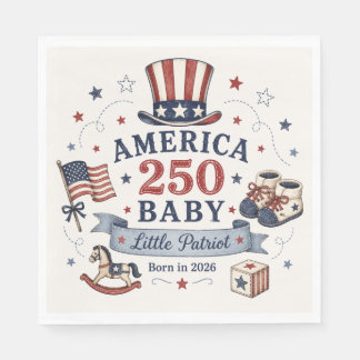 America 250 Baby / Little Patriot Napkin