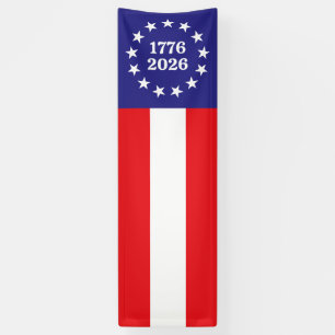 America 250 Betsy Ross Banner