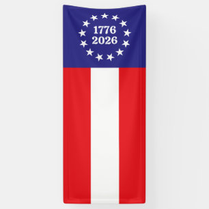 America 250 Betsy Ross Banner