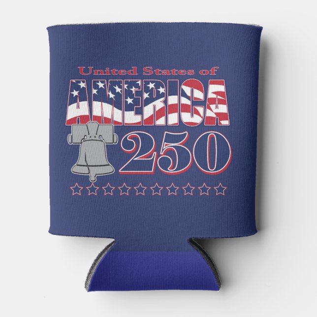 America 250 can cooler (Front)