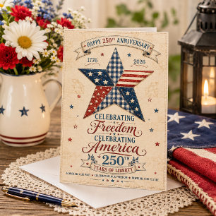 America 250: Celebrating Freedom Card