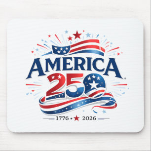 America 250 Celebration 1776–2026 Anniversary Mouse Pad