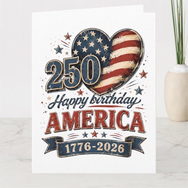 America 250 Celebration Card (Front)