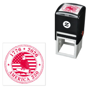 America 250 Commemorative Eagle Seal – 1776-2026  Self-inking Stamp