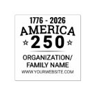 America 250 Custom Family Organization Business