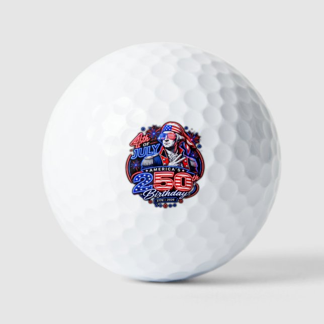 America 250 Deuce Golf Balls (Front)