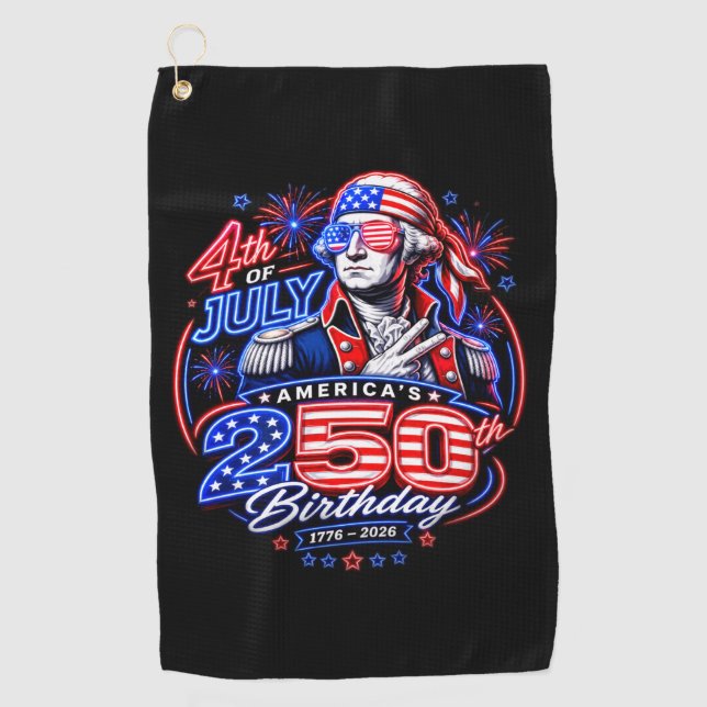 America 250 Deuce Golf Towel (Front)