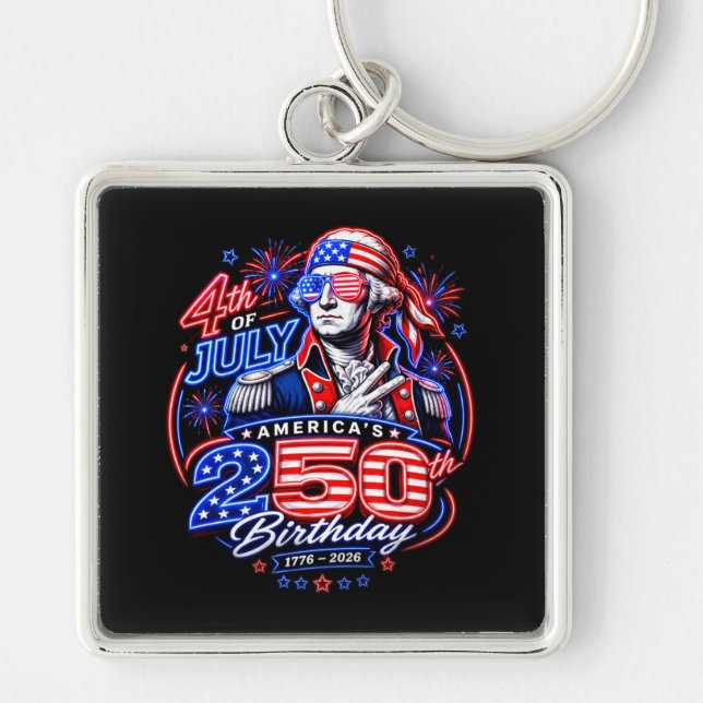 America 250 Deuce Keychain (Front)