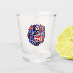 America 250 Deuce Shot Glass