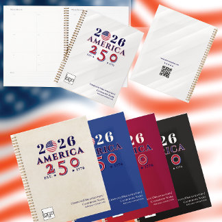 America 250 Executive Black Commemorative QR Code