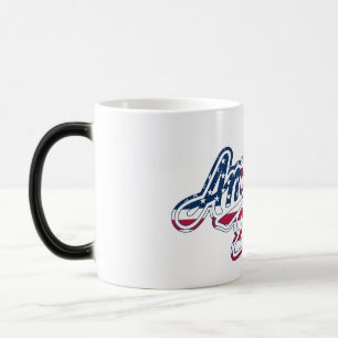 America 250 Flag Script Semiquincentennial Design Magic Mug