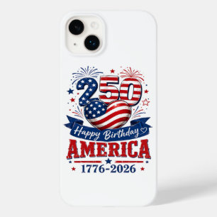 America 250 Happy Birthday Patriotic Celebration Case-Mate iPhone 14 Plus Case