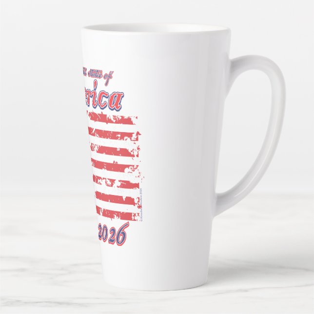 America 250 latte mug (Right)