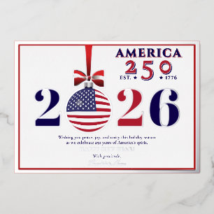 America 250 Patriotic Holiday 2025 Red Republican