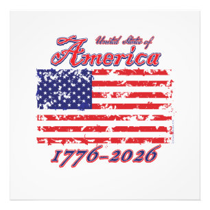 America 250 photo print