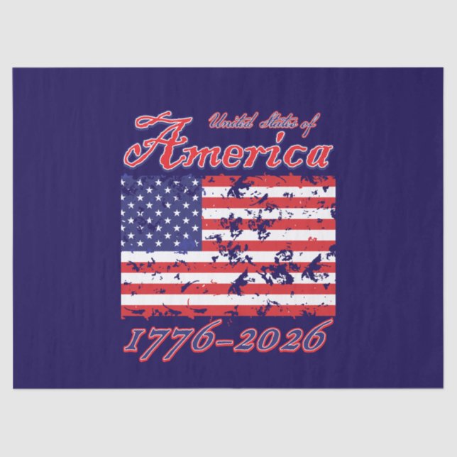 America 250 tissue paper (Front)